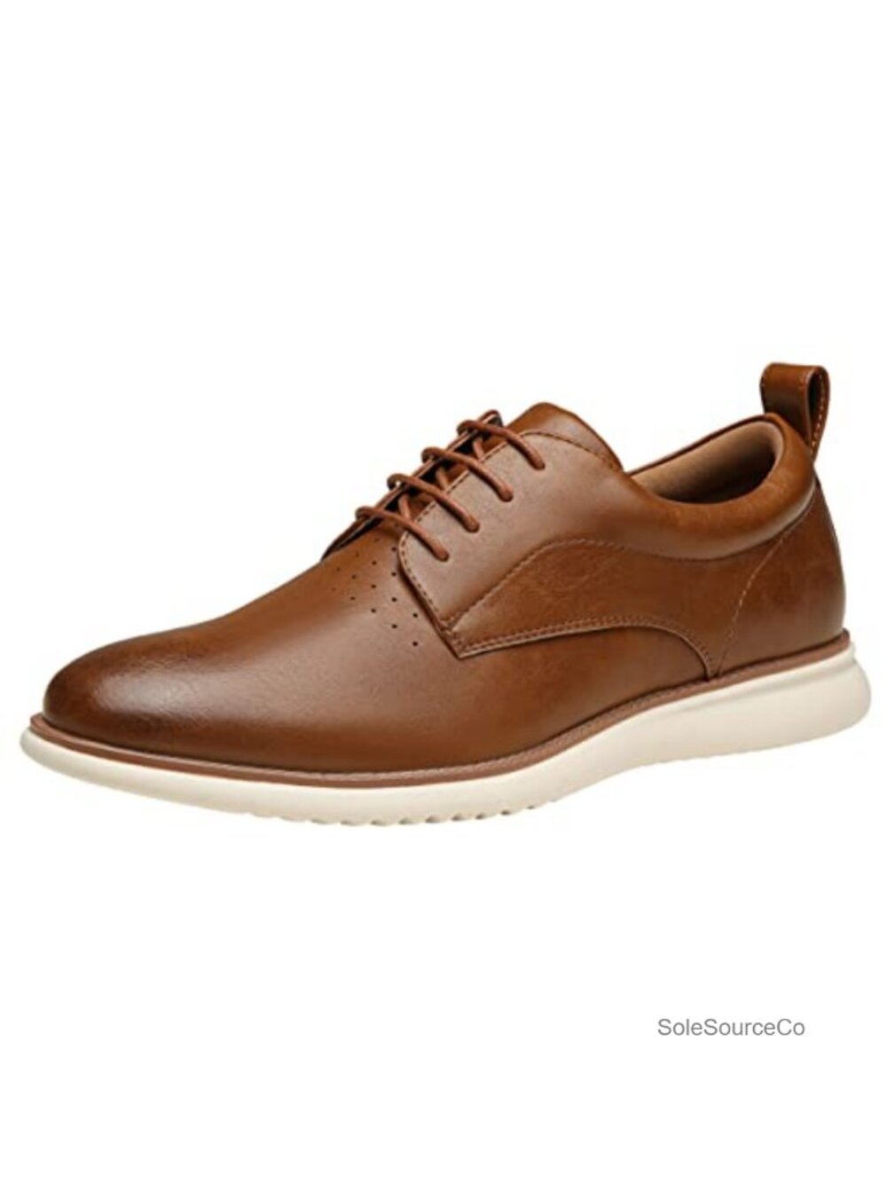 Men's Oxford Dress Shoes Rubber Sole Lace-Up Casual Business